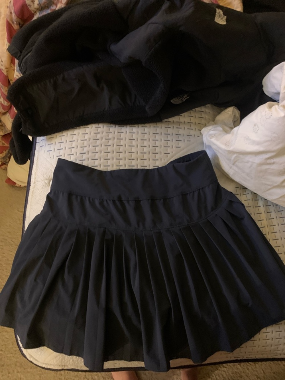 all in motion Black Pleated Active Skort with Drawcord from Target